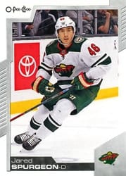 2020-21 O-Pee-Chee Base Set Jared Spurgeon #172 card