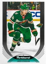 2020-21 Parkhurst Base Set Jared Spurgeon #60 card