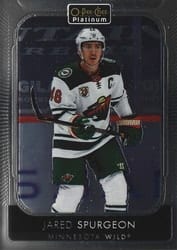 2021-22 O-Pee-Chee Platinum Base Set Jared Spurgeon #115 card