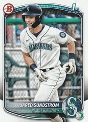 2025 Bowman Prospects Jared Sundstrom #BP-85 card