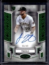 2024 Topps Tier One Break Out Autographs Jared Triolo #BOA-JT card