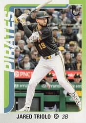 2025 Topps Update Base Set Jared Triolo #US54 card