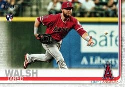 2019 Topps Update Base Set Jared Walsh #US59 card