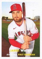 2021 Topps Archives Base Set Jared Walsh #21 card