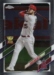2021 Topps Chrome Base Set Jared Walsh #199 card