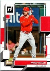 2022 Donruss Base Set Jared Walsh #158 card