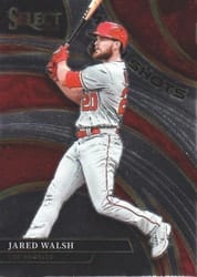 2022 Panini Select Moon Shots Jared Walsh #MS17 card