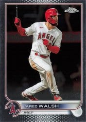 2022 Topps Chrome Base Set Jared Walsh #24 card