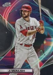 2022 Topps Cosmic Chrome Base Set Jared Walsh #34 card