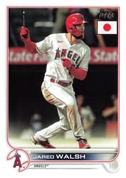 2022 Topps Japan Edition Base Set Jared Walsh #189 card