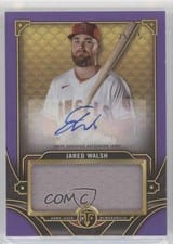 2022 Topps Triple Threads Autograph Single Jumbo Relics Jared Walsh #ASJR-JW card