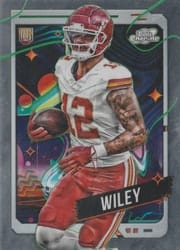 2024 Topps Chrome Cosmic Base Set Jared Wiley #147 card