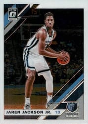 2019-20 Donruss Optic Base Set Jaren Jackson Jr. #110 card