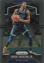 2019-20 Panini Prizm Base Set Jaren Jackson Jr. #136 card