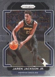 2021-22 Panini Prizm Base Set Jaren Jackson Jr. #35 card