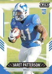 2021 Score Base Set Jaret Patterson #321 card