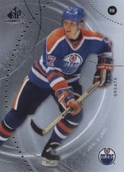 2025-26 SP Game Used Base Set Jari Kurri #123 card