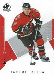 2018-19 SP Authentic Base Set Jarome Iginla #97 card