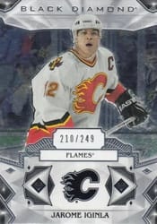 2019-20 Upper Deck Black Diamond Base Set Jarome Iginla #BDB-JI card