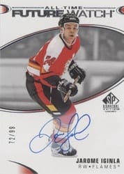 2020-21 SP Signature Edition Legends Base Set Jarome Iginla #418 card