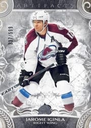 2024-25 Upper Deck Artifacts Base Set Jarome Iginla #168 card
