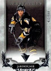 2018-19 Upper Deck Artifacts Base Set Jaromir Jagr #159 card