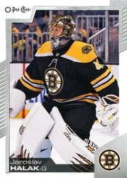 2020-21 O-Pee-Chee Base Set Jaroslav Halak #198 card