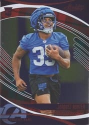 2025 Panini Absolute Countdown Calendar Base Set Jarquez Hunter #136 card