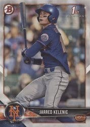 2018 Bowman Draft Base Set Jarred Kelenic #BD-6 card