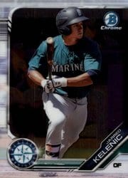 2019 Bowman Chrome Prospects Jarred Kelenic #BCP-167 card