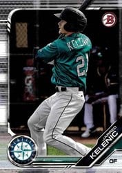 2019 Bowman Draft Base Set Jarred Kelenic #BD-2 card