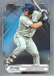 2019 Bowman Sterling Base Set Jarred Kelenic #BPR-4 card