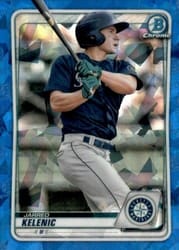 2020 Bowman Sapphire Edition Base Set Jarred Kelenic #BCP-94 card