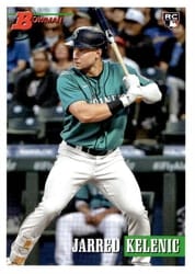 2021 Bowman Heritage Base Set Jarred Kelenic #69 card