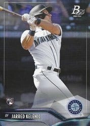 2021 Bowman Platinum Base Set Jarred Kelenic #26 card