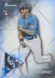 2021 Bowman Sterling Base Set Jarred Kelenic #BSR-105 card