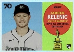 2021 Topps All-Star Rookie Cup Base Set Jarred Kelenic #75 card