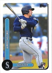 2021 Topps Brooklyn Collection Base Set Jarred Kelenic #2 card