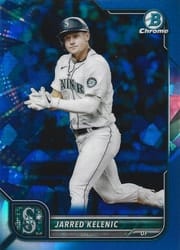 2022 Bowman Chrome Sapphire Edition Base Set Jarred Kelenic #37 card