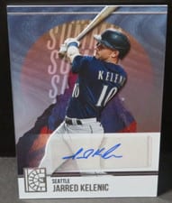 2022 Panini Capstone Summit Signatures Jarred Kelenic #SS-JK card