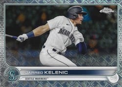 2022 Topps Chrome Logofractor Edition Base Set Jarred Kelenic #97 card
