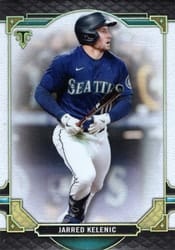 2022 Topps Triple Threads Base Set Jarred Kelenic #44 card
