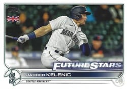 2022 Topps UK Edition Base Set Jarred Kelenic #8 card