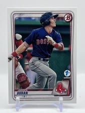 2020 Bowman Draft 1st Edition Jarren Duran #BD-55 card