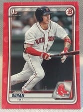 2020 Bowman Paper Prospects Jarren Duran #BP-144 card