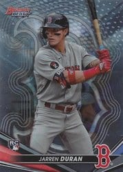2022 Bowman's Best Base Set Jarren Duran #11 card