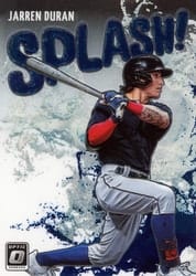 2022 Donruss Optic Splash Jarren Duran #SP-1 card