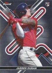 2022 Finest Base Set Jarren Duran #10 card