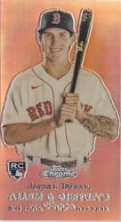 2022 Topps Allen & Ginter Chrome Mini Rookie Design Variations Jarren Duran #RDV-4 card