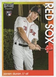 2022 Topps Archives Snapshots Base Set Jarren Duran #7 card